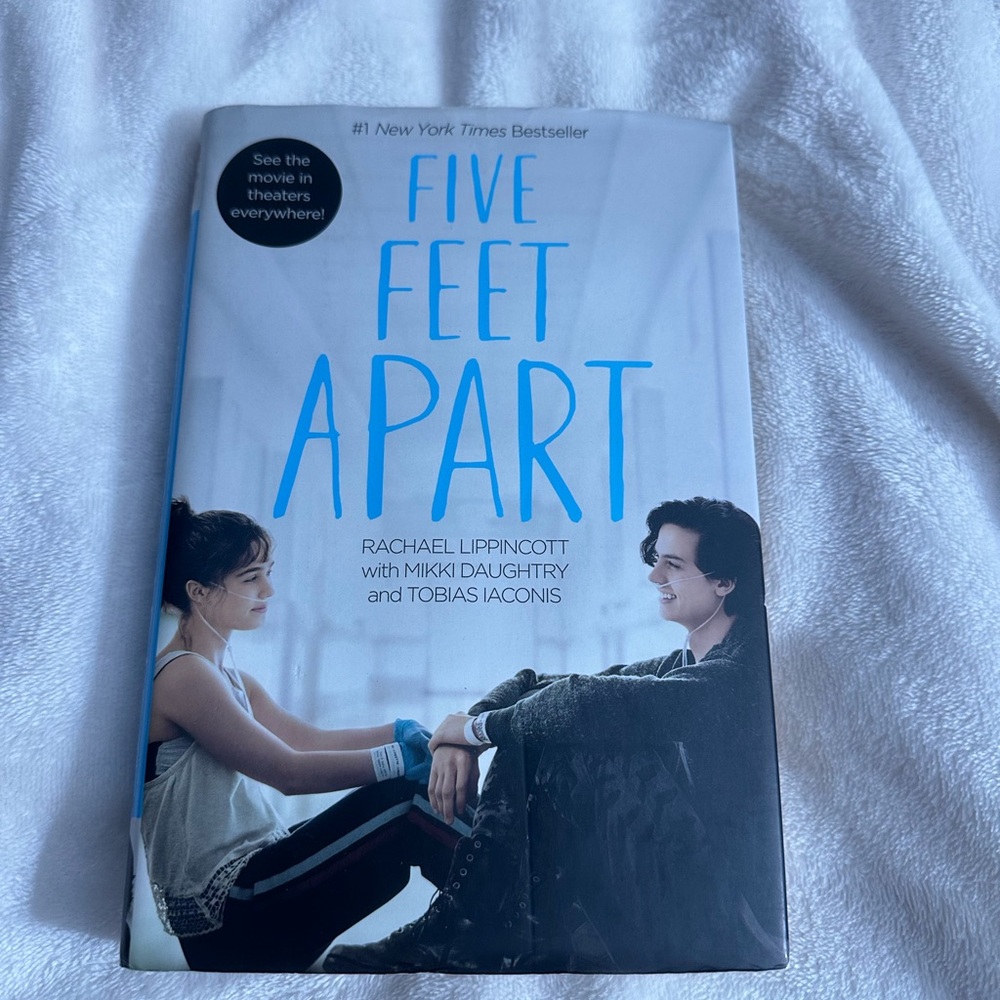 Five Feet Apart Hardcover Book